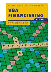 M. Meuleman, P.F.H. Buijs VBA Financiering met resultaat -   (ISBN: 9789463171090)