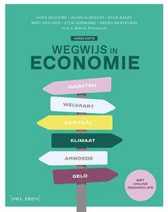 Bart Defloor Wegwijs in economie -   (ISBN: 9789463937092)