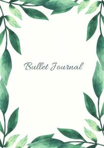 Mooie Gastenboeken Mijn Bullet Journal |A5 Notebook Botanisch Leaves Bladeren De natuur | Notitieboek Met Dotted Papier Met 120 Pagina's | Prachtig Schrijven -  Mooie