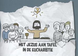 Icl Met Jezus aan tafel in de eucharistie -   (ISBN: 9789085285298)