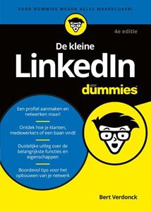 Bert Verdonck De kleine LinkedIn voor Dummies -   (ISBN: 9789045357867)