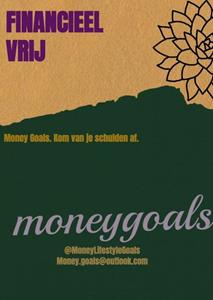 Money Goals Financieel Vrij -   (ISBN: 9789464359725)