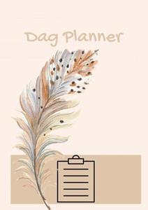 Kris Degenaar Dagplanner - Werkplanner - Boho - A4 - Veer - Ongedateerd. -   (ISBN: 9789464484205)