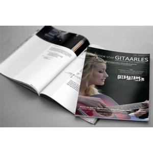 Gitaartabs Stap Voor Stap Gitaarles Handboek - Inclusief Online Videos & Streaming Samples - Gitaarles - Jan van der Heide