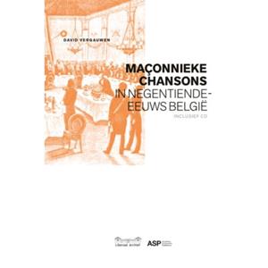 Academic & Scientific Publishers Maçonnieke Chansons - David Vergauwen