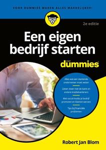 Robert Jan Blom Een eigen bedrijf starten voor Dummies, 2e editie -   (ISBN: 9789045358017)