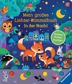 Ravensburger Verlag Mein großes Lichter-Wimmelbuch: In der Nacht