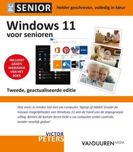 Victor G.B. Peters Windows 11 voor senioren, 2e editie -   (ISBN: 9789463563055)