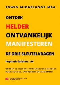 Mba Edwin Middelkoop Ontdek Helder Ontvankelijk Manifesteren -   (ISBN: 9789464804355)