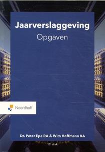 Peter Epe Jaarverslaggeving opgaven -   (ISBN: 9789001079000)