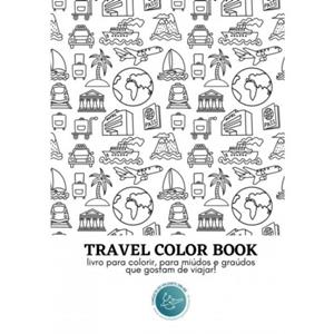 Mijnbestseller B.V. Travel Color Book - Livro Para Colorir - Andreia Castro