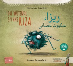 Hueber Die wütende Spinne Riza. Deutsch-Persisch/Farsi