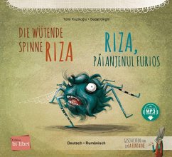 Hueber Die wütende Spinne Riza. Deutsch-Rumänisch