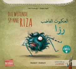 Hueber Die wütende Spinne Riza. Deutsch-Arabisch