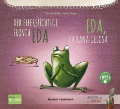 Hueber Der eifersüchtige Frosch Eda. Deutsch-Italienisch