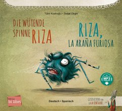 Hueber Die wütende Spinne Riza. Deutsch-Spanisch