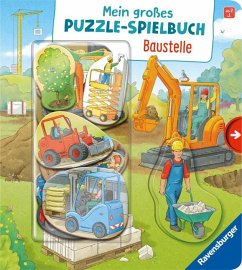 Ravensburger Verlag Mein großes Puzzle-Spielbuch: Baustelle