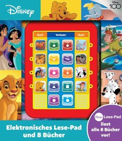 Phoenix International Publications Disney - Mein Vorleser - Elektronisches Lese-Pad mit 8 Hardcover-Büchern