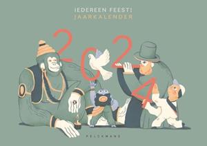 Pelckmans Pro Iedereen feest 2024 - kalender -   (ISBN: 9789463376518)