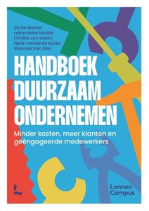 Elfrieke van Galen Handboek duurzaam ondernemen -   (ISBN: 9789401496452)