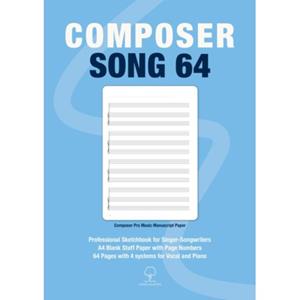 Elmtree And Waters Publishing Composer Song 64 - Composer Pro Premium Muziekpapier - Sophia Martins