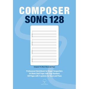 Elmtree And Waters Publishing Composer Song 128 - Composer Pro Premium Muziekpapier - Sophia Martins