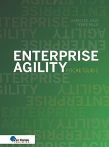 Femke Hille, Marco de Jong Enterprise Agility - Pocketguide -   (ISBN: 9789401810982)