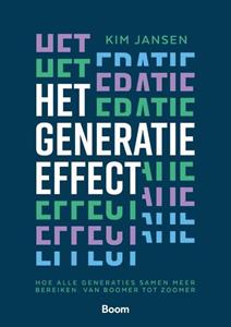 Kim Jansen Het generatie-effect -   (ISBN: 9789024464357)