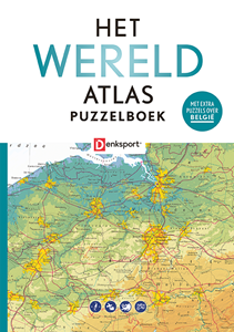 DenkSport Het Wereld Atlas Puzzelboek - Editie 1