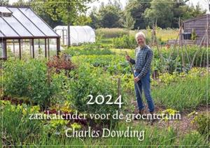 Stichting De Blauwe Tijger Zaaikalender Voor De Groentetuin 2024 - Charles Dowding
