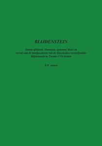 Ronald Wilfred Jansen BLIJDENSTEIN Stoom afblazen -   (ISBN: 9789490482589)