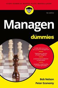 Bob Nelson, Peter Economy Managen voor Dummies -   (ISBN: 9789045358796)