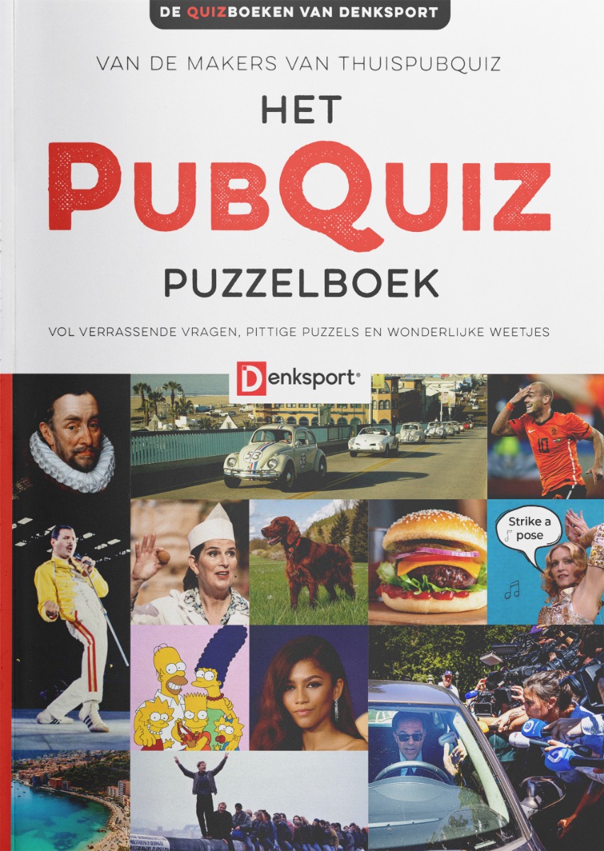 DenkSport Het PubQuiz Puzzelboek - Editie 1