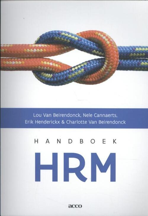 Charlotte van Beirendonck Handboek HRM -   (ISBN: 9789463446778)