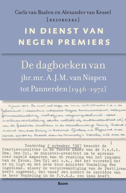 Boom In dienst van negen premiers -   (ISBN: 9789024466313)