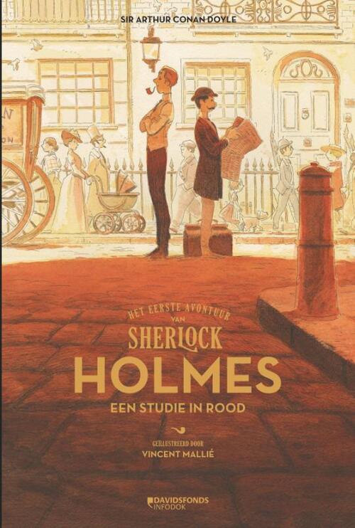 Arthur Conan Doyle Sherlock Holmes - Een studie in rood -   (ISBN: 9789002278204)
