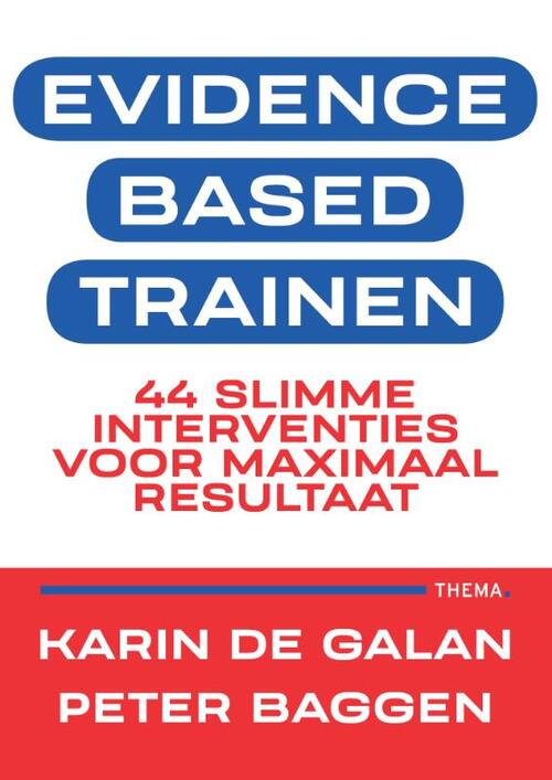 Karin de Galan, Peter Baggen Evidence-based trainen -   (ISBN: 9789462723924)