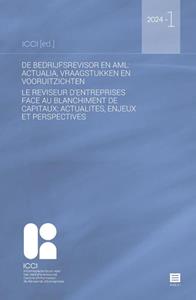 A. Bartholomeeusen De bedrijfsrevisor en AML: actualia, vraagstukken en vooruitzichten -   (ISBN: 9789046612361)