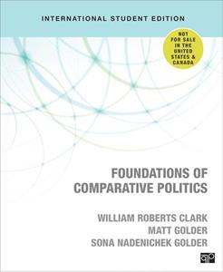 Matt Golder, Sona N. Golder, William Roberts Clark Foundations of Comparative Politics - International Student Edition -   (ISBN: 9781544326863)