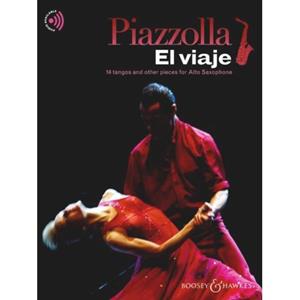 Van Ditmar Boekenimport B.V. El Viaje. Alt-Saxophon - Piazzolla, Astor