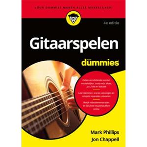 Bbnc Uitgevers Gitaarspelen Voor Dummies - Voor Dummies - Mark Phillips