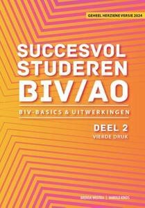 Brenda Westra, Harold Kinds Succesvol studeren voor BIV/AO - deel 2 -   (ISBN: 9789083014647)