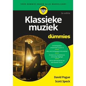 Bbnc Uitgevers Klassieke Muziek Voor Dummies / 2e Editie - Voor Dummies - David Pogue