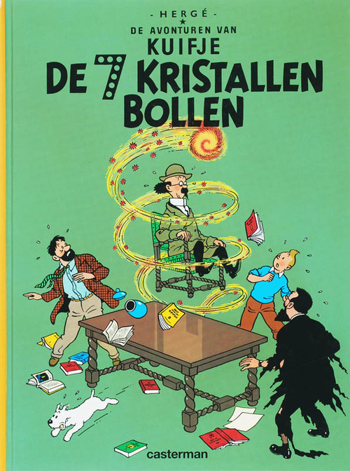 Hergé Kuifje - 12 - DE 7 KRISTALLEN BOLLEN (Hardcover) -   (ISBN: 9789030326526)