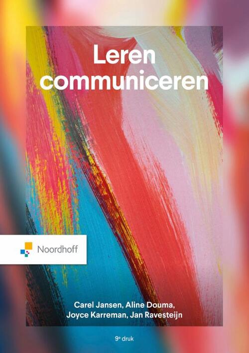 A. Douma, C. Jansen, J. Karreman, J. Ravesteijn Leren Communiceren - 9e editie -   (ISBN: 9789001038526)