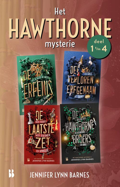 Jennifer Lynn Barnes De erfenis | De verloren erfgenaam | De laatste zet | De Hawthorne-broers -   (ISBN: 9789463495974)