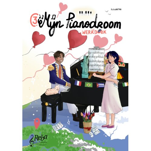 Abc Uitgeverij Mijn Pianodroom Werkboek 3 - Mijn Pianodroom - Machteld Dewilde