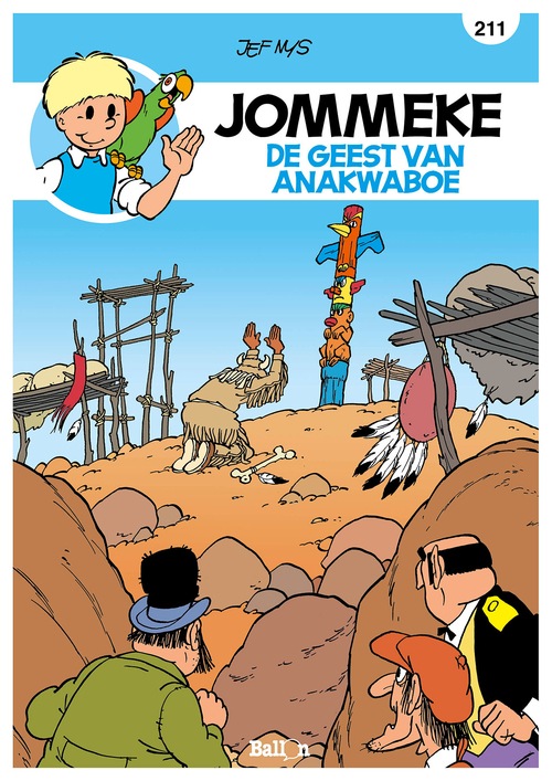 Jef Nys Jommeke N° 211 - De Geest Van Anakwaboe -   (ISBN: 9789462100541)