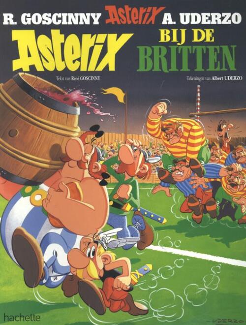 Albert Uderzo, René Goscinny Asterix - 8 - BIJ DE BRITTEN -   (ISBN: 9782012101234)