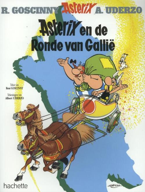 Albert Uderzo, René Goscinny Asterix - 5 - DE RONDE VAN GALLIE -   (ISBN: 9782012101265)
